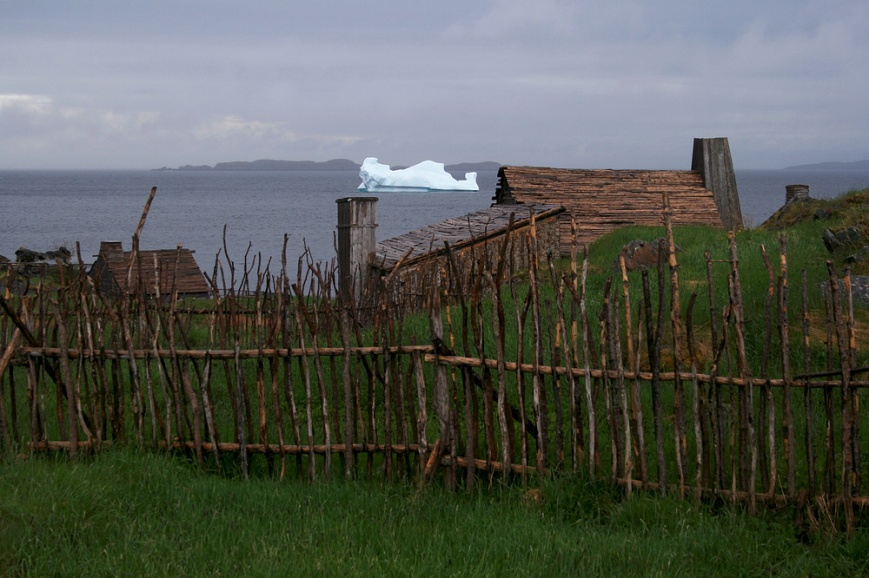 Our tour of "Cape Random" (near New Bonaventure) was fun, and included yet another iceberg right in the cove.